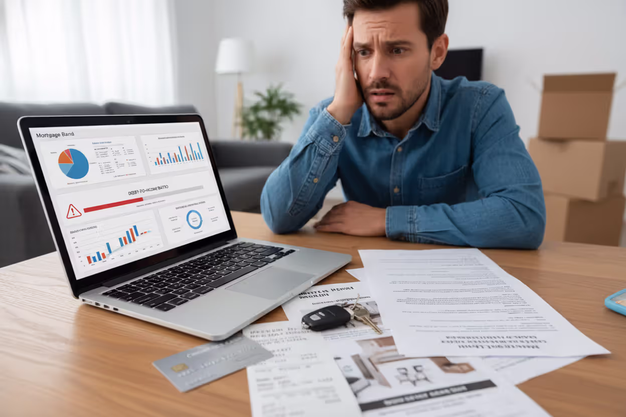 Homebuyer worried about new debt affecting mortgage approval